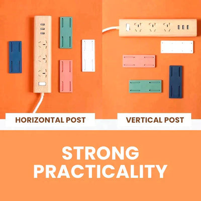 Adhesive Punch-Free Socket Holder