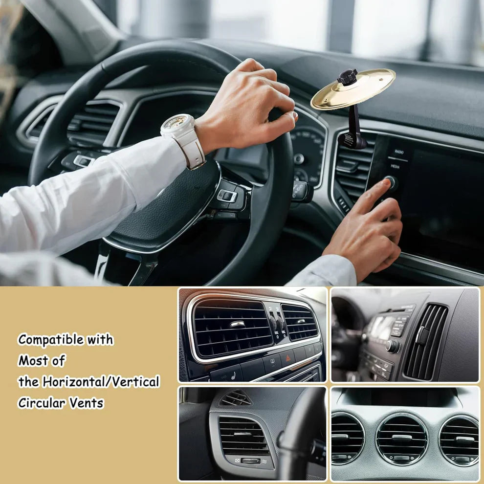 Car Cymbal Air Vent Mini Drum BeatRide Pro