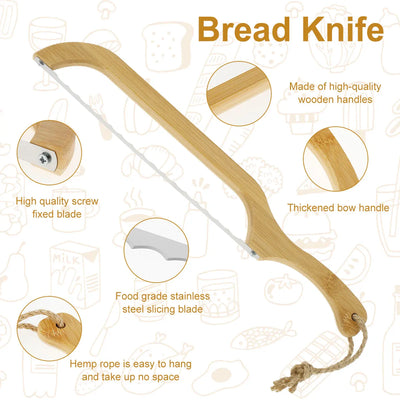 Ozanix™ Bread Bow Knife
