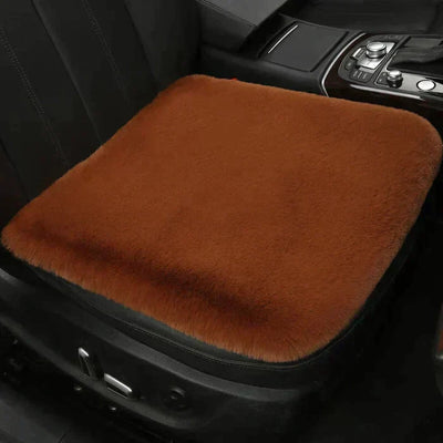 Plush Car Seat Cushion