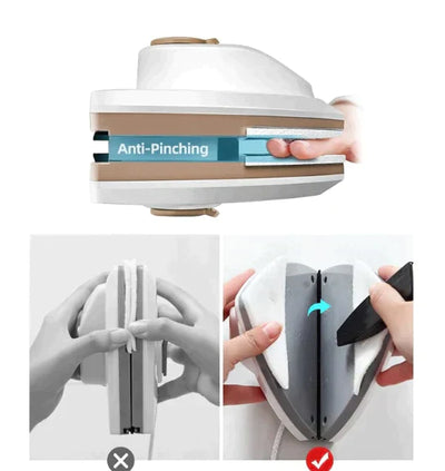 Ozanix™ Magnetic Window Cleaner